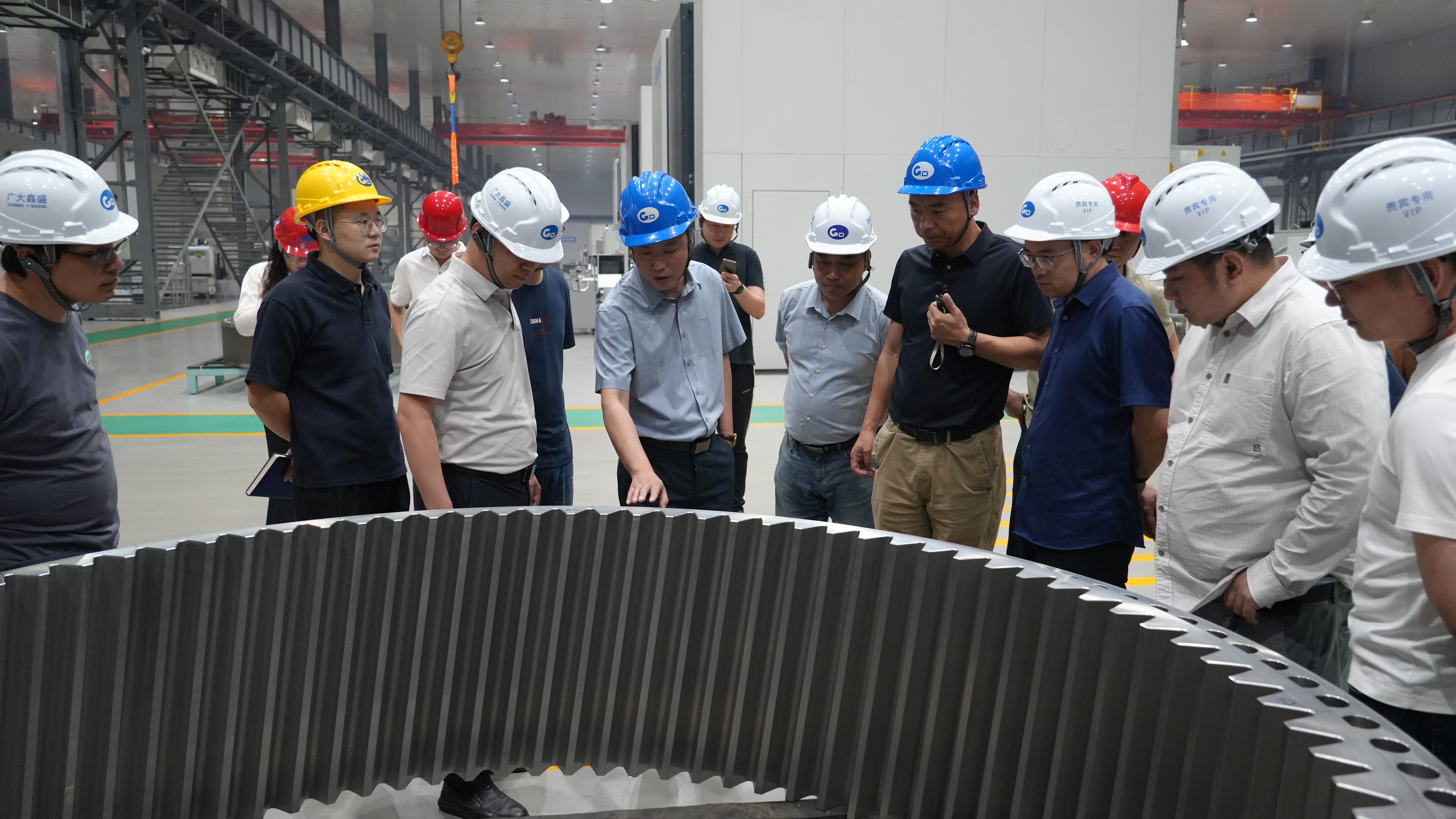 中科院合肥等離子體物理研究所、上氣核電領(lǐng)導(dǎo)參觀考察張家港廣大特材 共商BEST超導(dǎo)線圈盒加工